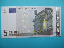 BILLET PRESQUE NEUF DE 5 EURO