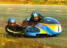 Klaus ENDERS Engelhardt Ralf Side-Car BMW 500 : Carte Postale Moto Postcard #450