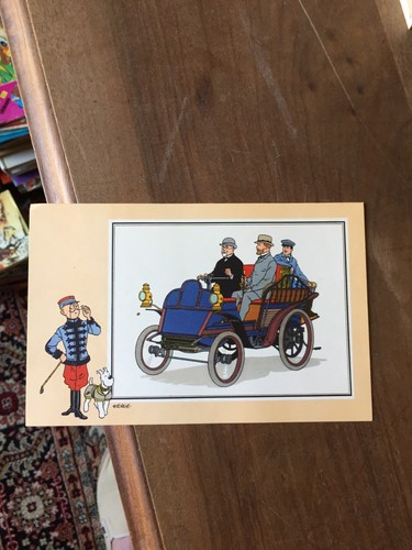 Herge chromos tintin voir - tintin,