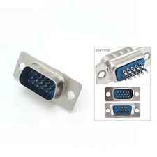 Connecteur DB15 VGA mâle pour