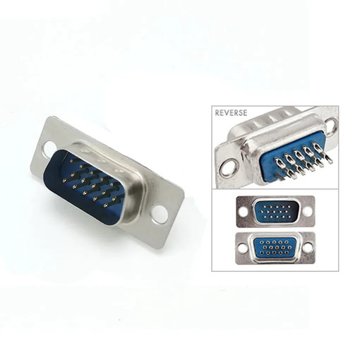 Connecteur db15 vga - connecteur, pour