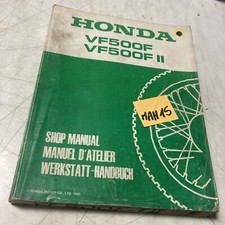 Honda VF500 F F2 VF 500 VFF VF500F revue technique moto workshop service Manuel