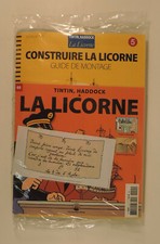 Tintin Construire la Licorne no 5 maquette Herge Hachette neuf