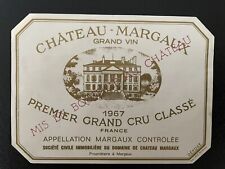 Étiquette Château Margaux