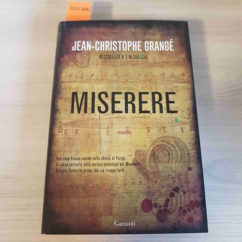 Miserere thriller jean - miserere,
