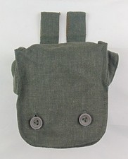 Allemand WW2 / Pochette pour la cartouche de masque à gaz ( authentique )