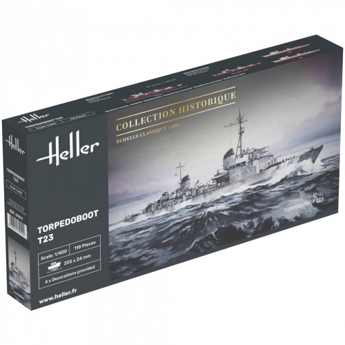 Heller torpedoboot t23 400 - torpedoboot,