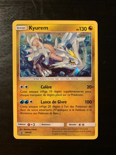 Carte pokémon kyurem - pokémon,