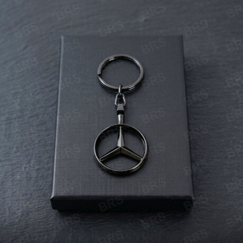 Porte clé mercedes - mercedes, noir