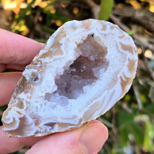 Géode agate quartz - géode, d'agate