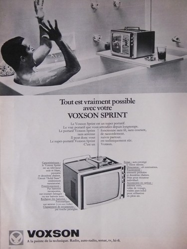 Publicité 1969 possible - 1969, avec
