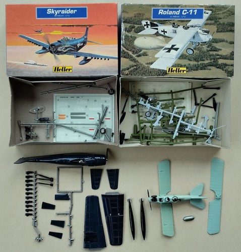 Lot maquettes heller - 2,