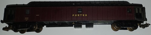 Fourgon postal jouef - fourgon,
