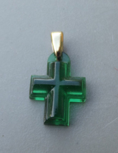 Lalique pendentif croix - lalique,