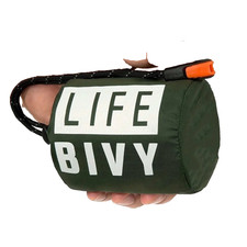 Sac Couchage Survie Thermique Étanche Mylar Urgence Pour Randonnée Camping Kaki