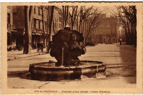 Cpa aix provence - cpa, fontaine