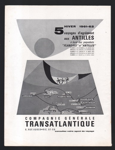 Publicite 1961 tourisme - , voyage