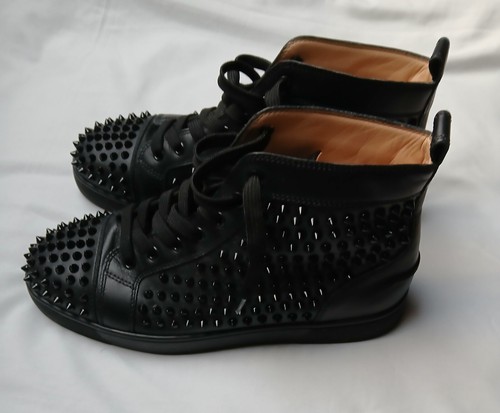 Baskets montantes cuir - baskets, en