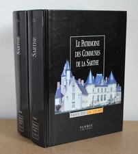Le patrimoine des communes de la Sarthe 2 tomes 2000 EO NUM Flohic COMPLET
