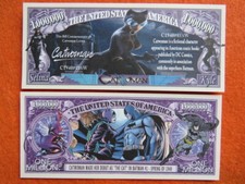 4 Factures : Déguisement Catwoman " Le Chat " En Batman Bd Books; Un Million