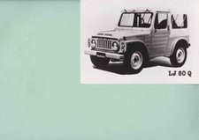 photo de presse / press photo original Suzuki LJ 80 Q 1980