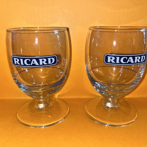 Verres ricard rare - 2, avec