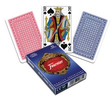 Jeu cartes plastifiées - de,