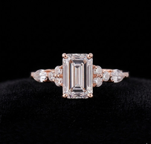 Bague diamant cultivé - , en