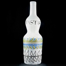 Rare BOUTEILLE "Pastis" ROGER CAPRON Céramique VALLAURIS Design/50/jouve/blin...