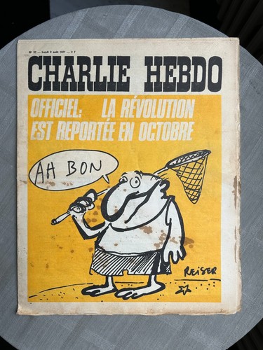 Charlie hebdo august 2 - charlie, no.