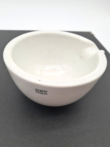 Mortier porcelaine blanche - mortier, en