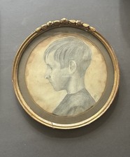 Tableau dessin ancien Portrait