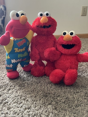 Elmo dolls talking lot tickle - elmo, lot-