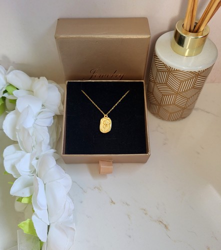 Collier vintage médaillon - collier,