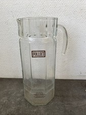 Ancien Pichet Pot En Verre Folliet Café Jus Concentre Boisson Publicitaire 