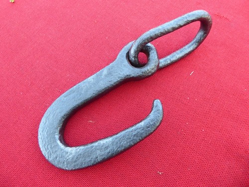 Ancien crochet fer forgé - fer,