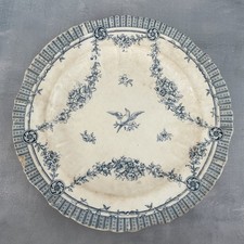 Assiette MINTONS décor NAPIER oiseau distribué par Emile Bourgeois Diam. ~26cm