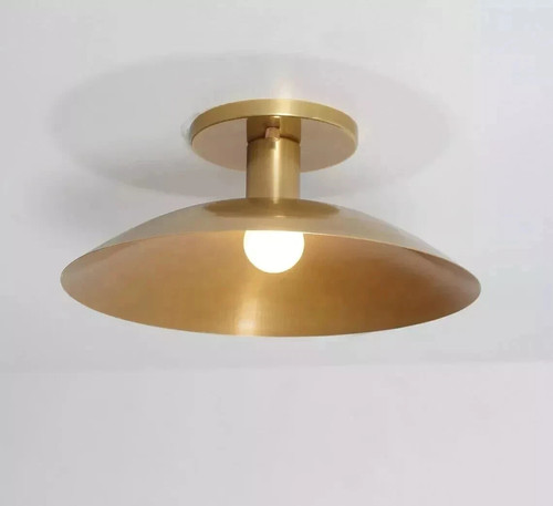 Lampe laiton ancien lustre - lampe,