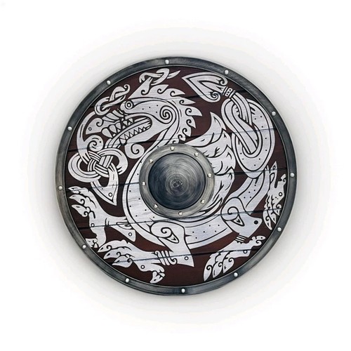 Bouclier dragon viking - de,