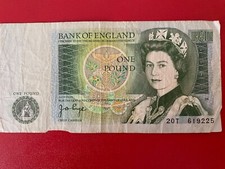 #15524 - Bank of England Billet One pound TTB