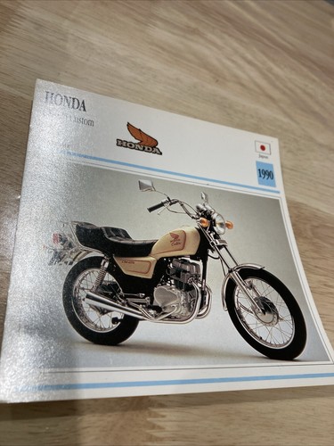 Honda cm125 custom 1990 125 - custom,