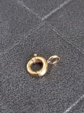 anneau fermoir en or 18 cartas ( tête d aigle )