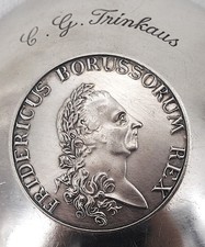 Tastevin à pièce, argent