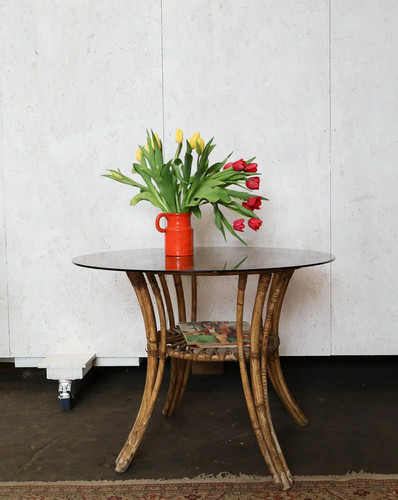 Francine table ronde en - table,