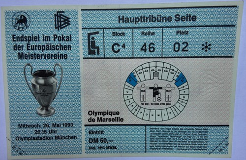 Billet match football - billet,