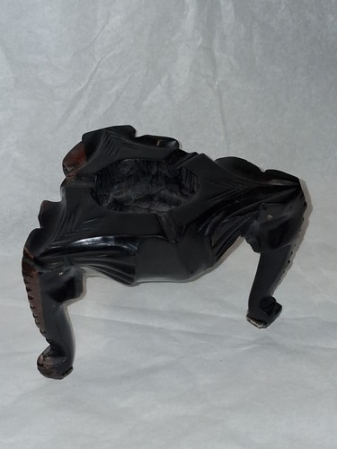 Cendrier bois sculpté - cendrier,