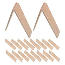  20 blocs de bois pour loisirs