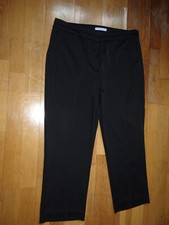 Pantalon femme, marque "Armand Thiery", noir, taille 44