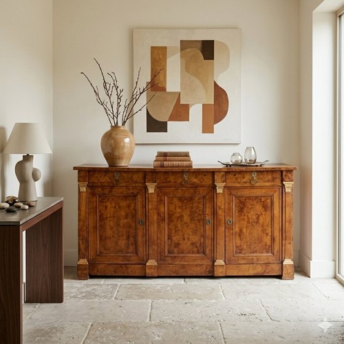 Buffet restauration peuplier - restauration,