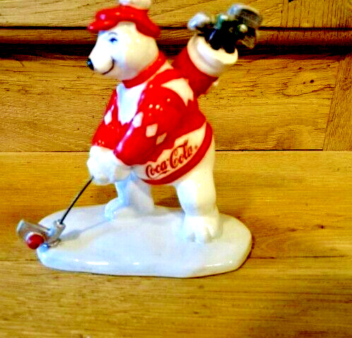Figurine coca cola ours - figurine,